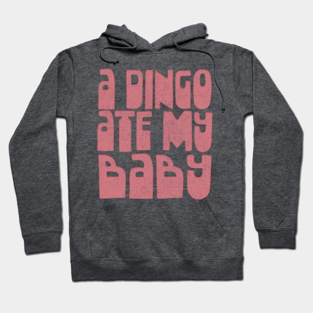 A Dingo Ate My Baby / 80s Popculture Hoodie by DankFutura